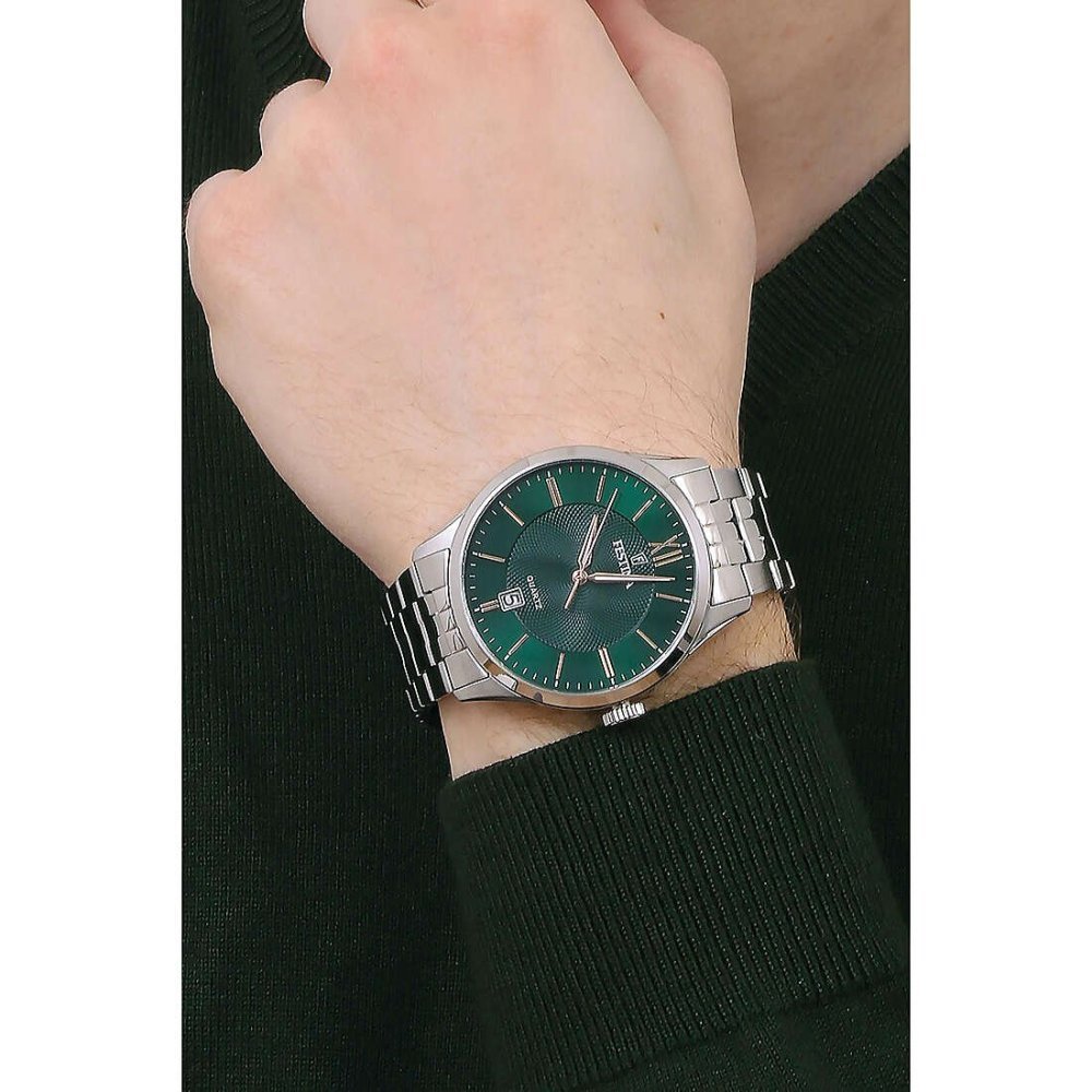 Festina - Orologio Uomo - Verde - Acciaio Festina - Orologio Uomo - Verde - Acciaio