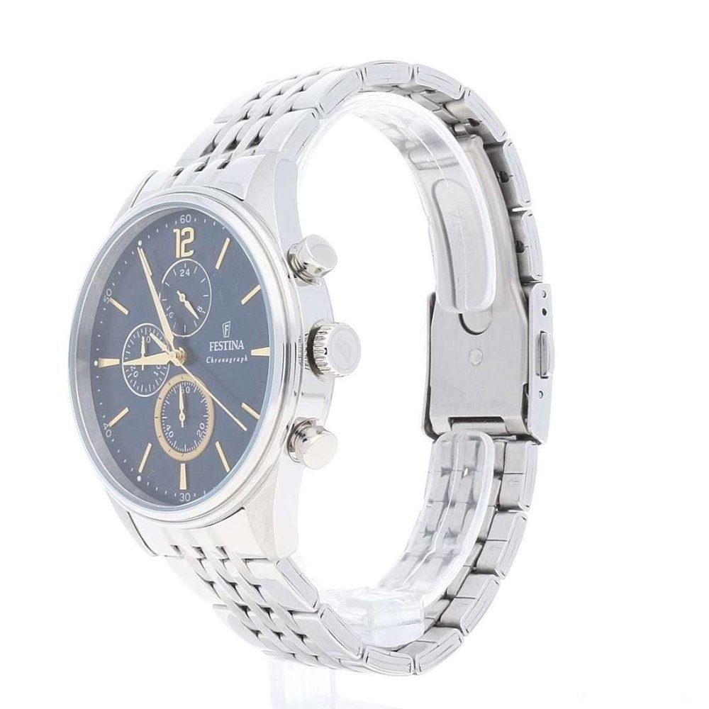 Festina - Orologio Cronografo - Blu - Acciaio