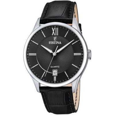 Festina - Orologio Acero Clasico - Uomo - Pelle