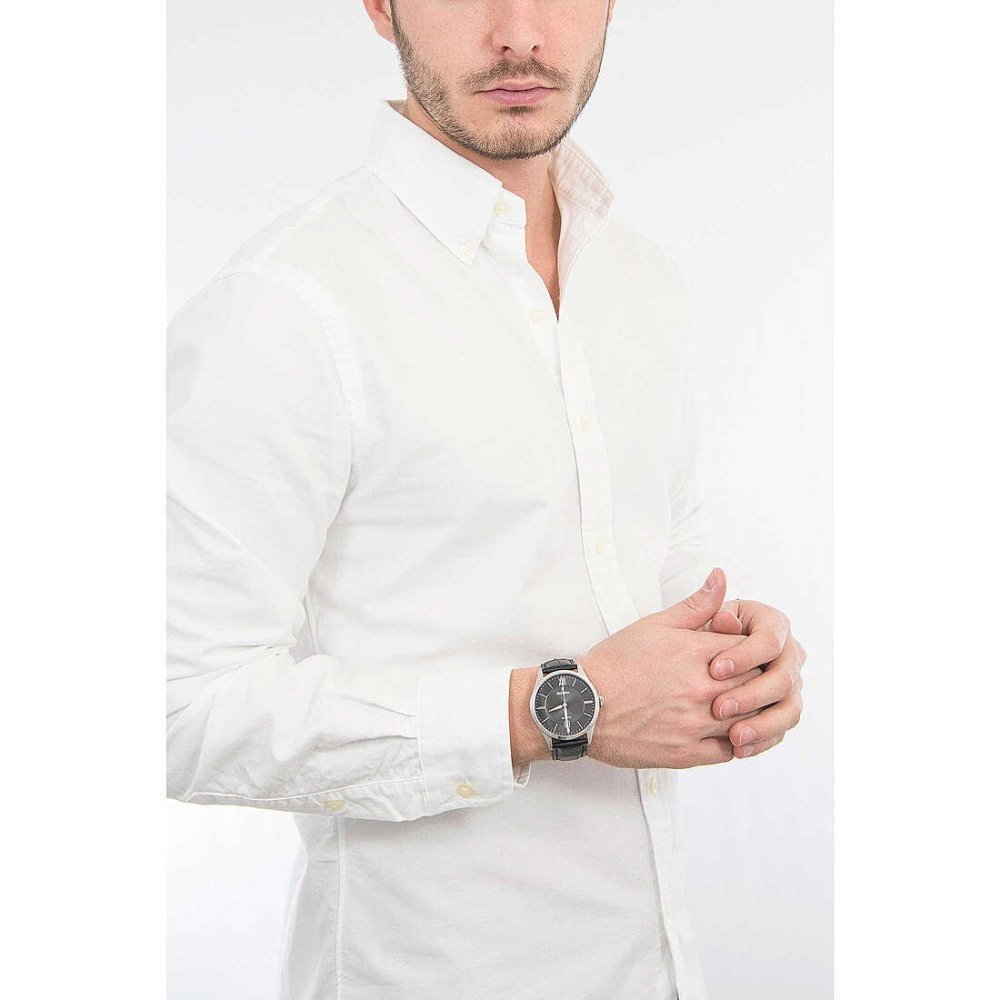 Festina - Orologio Acero Clasico - Uomo - Pelle Festina - Orologio Acero Clasico - Uomo - Pelle