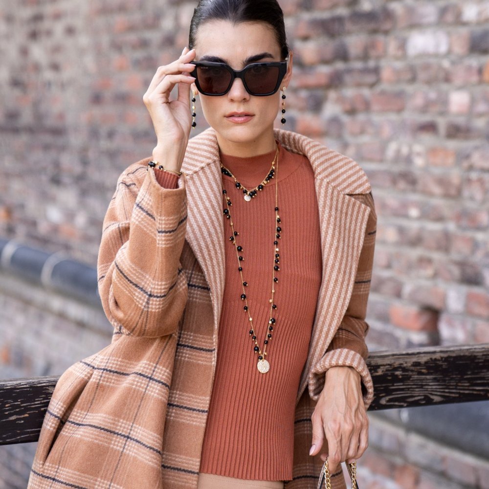 Alisei Milano - Collana Agata Nera - Charms