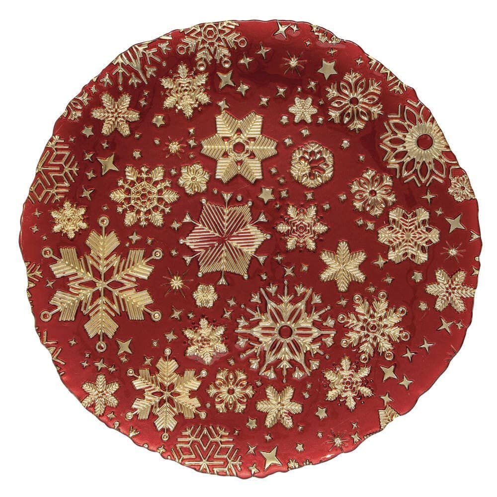 Easy Life - Box Di Piatti - Rosso - Natale