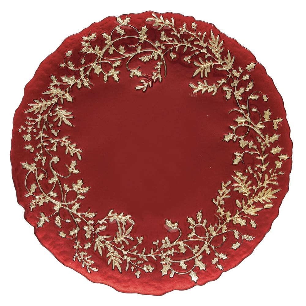 Easy Life - Box Di Piatti - Rosso - Natale