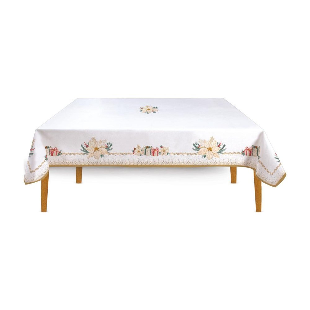 Easy Life - White Elegance Tovaglia - Elegante - Oro