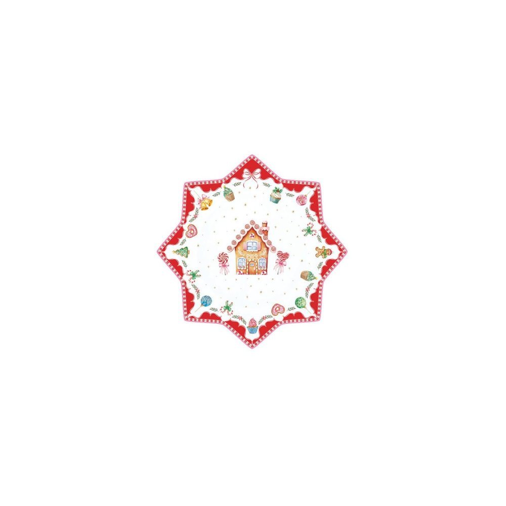 Easy Life - Sweet Christmas - Piatto/Vassoio - Porcellana