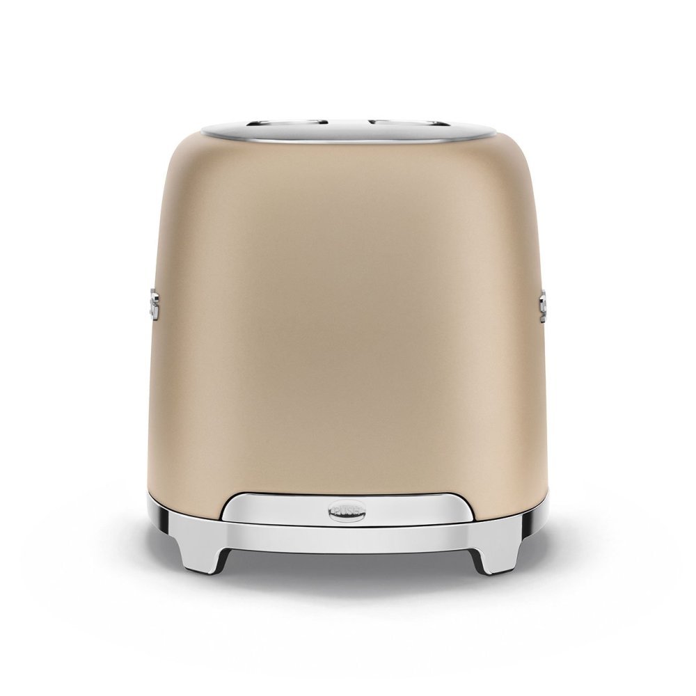 Smeg - Tostapane Champagne 2 Fette - Opaco - 50'S Style