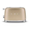 Smeg - Tostapane Champagne 2 Fette - Opaco - 50'S Style