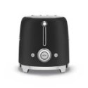 Smeg - Tostapane Nero 2 Fette - Estetica 50'S Style