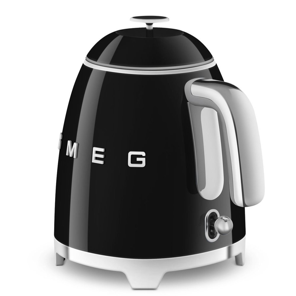 Smeg - Bollitore Elettrico Nero - Estetica 50'S Style