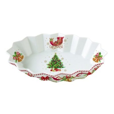 Easy Life - Piatto Ovale Christmas Tale - Porcellana