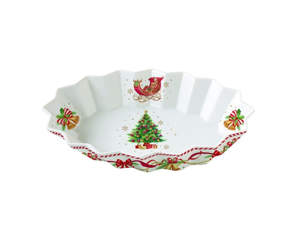 Easy Life - Piatto Ovale Christmas Tale - Porcellana