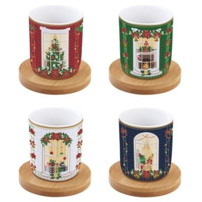 Easy Life - Set Bicchierini Caffè - Bamboo - Festive Avenue
