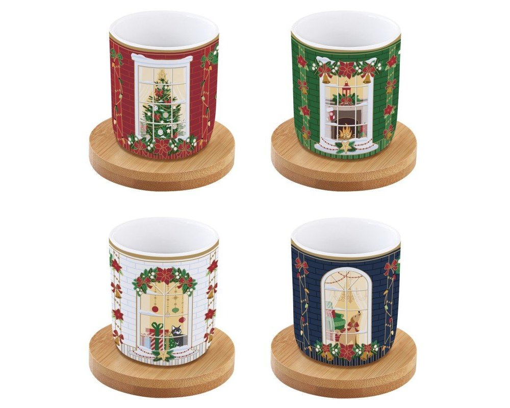 Easy Life - Set Bicchierini Caffè - Bamboo - Festive Avenue