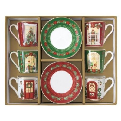 Easy Life - Set 6 Tazzine Espresso - Fine Porcellana