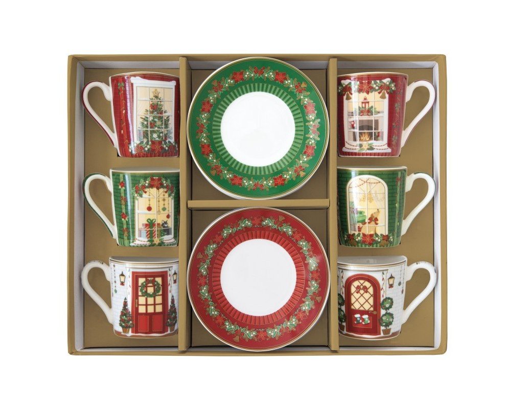 Easy Life - Set 6 Tazzine Espresso - Fine Porcellana