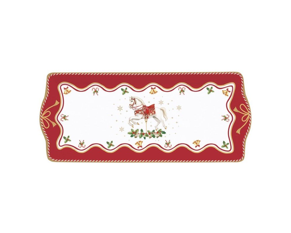 Easy Life - Vassoio Christmas Tale - Porcellana