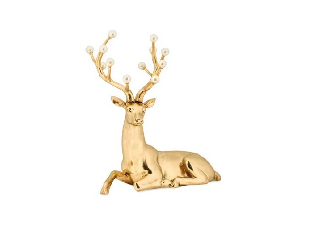 Fade - Gold Deer Renna - Oro - Cm.32,X17,5X35 Fade - Gold Deer Renna - Oro - Cm.32,X17,5X35