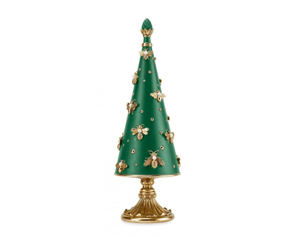 Fade - Albero Pearl Verde Api - Resina - 14X41Cm Fade - Albero Pearl Verde Api - Resina - 14X41Cm