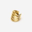 Pianegonda - Earcuff Quattro Fasce - Ottone - Oro 18Kt