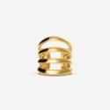 Pianegonda - Earcuff Quattro Fasce - Ottone - Oro 18Kt