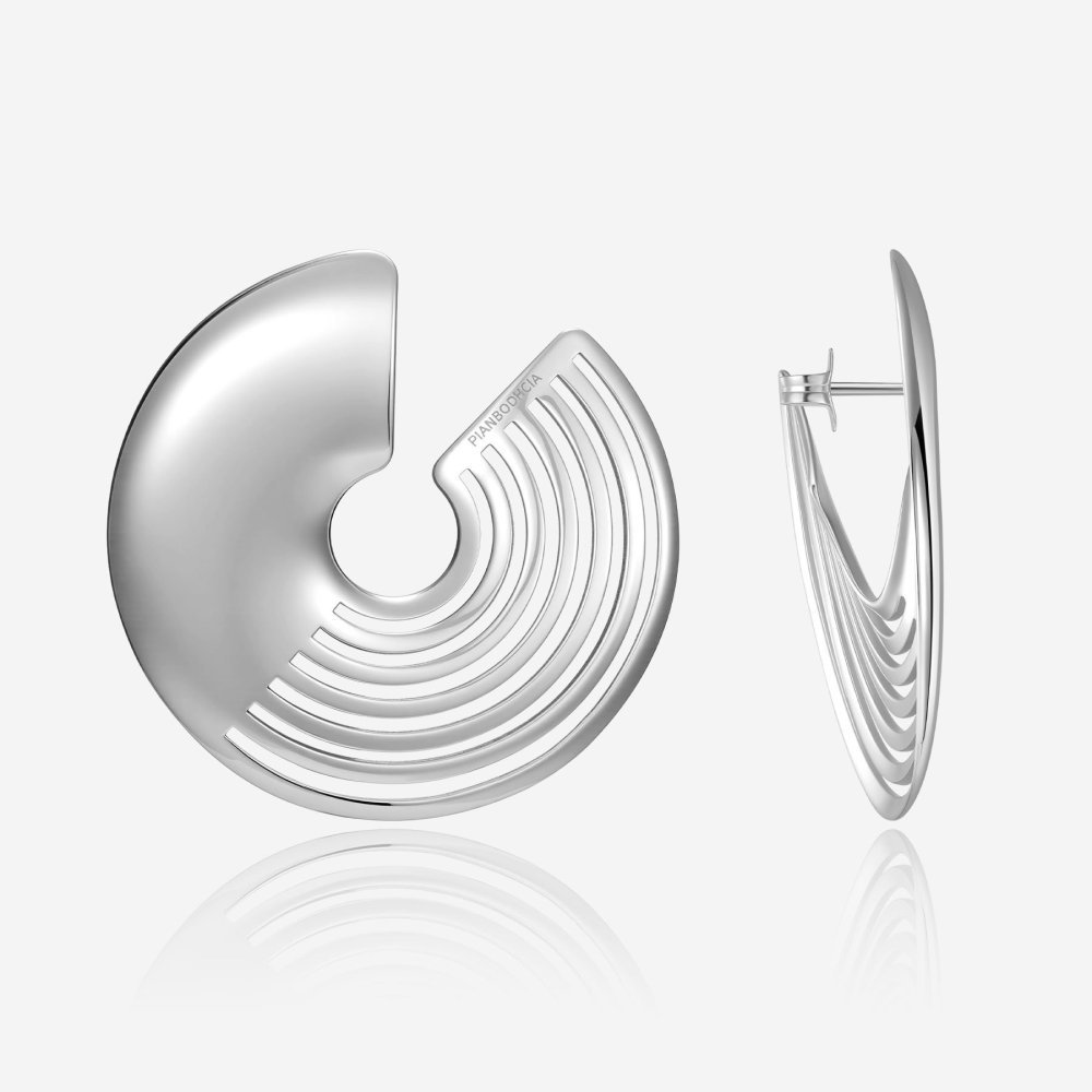 Pianegonda - Orecchini Semicerchio - Argento