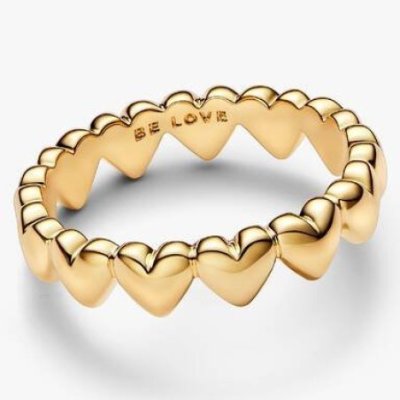 Anello Fascia a Cuori Be Love