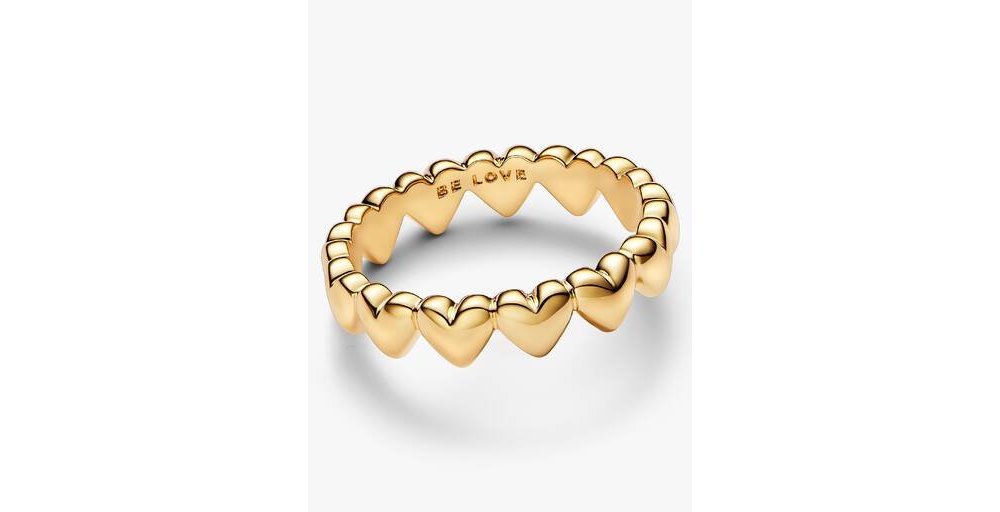 Anello Fascia a Cuori Be Love