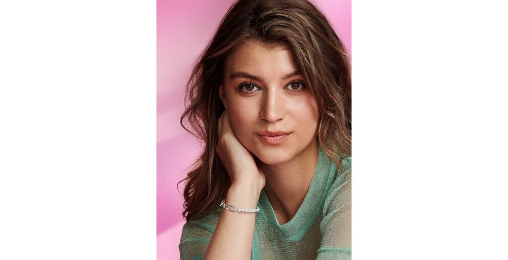 Bracciale Maglia Link con Perle d’Acqua Dolce Coltivate Pandora ME