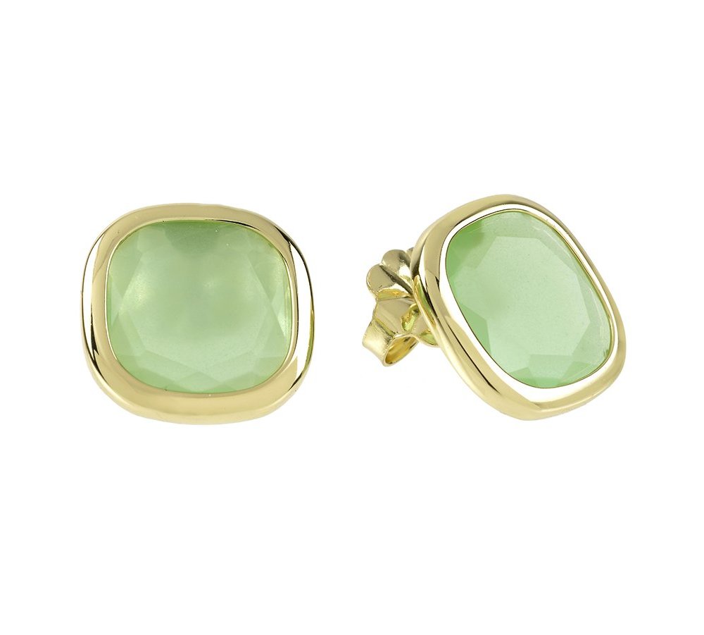 Aquaforte - Orecchini Aquacaramelle - Verde Milky - Oro