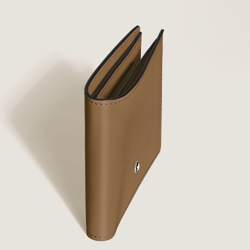 Montblanc - Portafoglio Meisterstück - Pelle - Sabbia