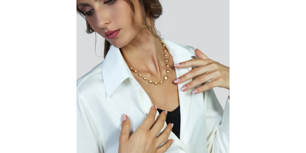 Unoaerre - Collana Boule - Argento - Dorato