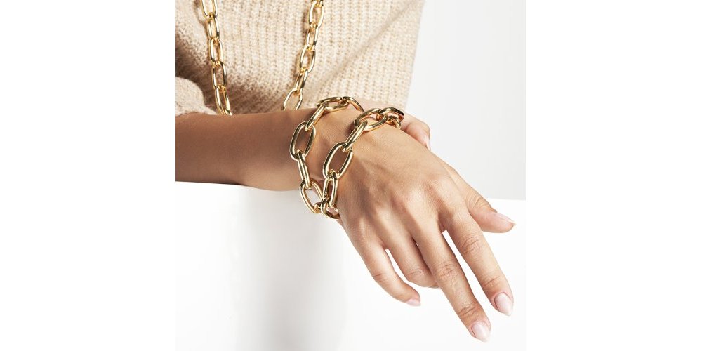 Unoaerre - Bracciale Catena - Dorato - Bronzo