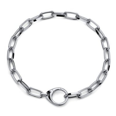 Unoaerre - Collana Maxi Moschettone - Argento