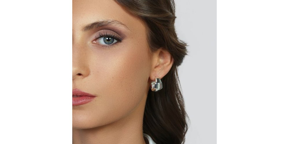 Unoaerre - Orecchini Semi-Cerchio - Argento