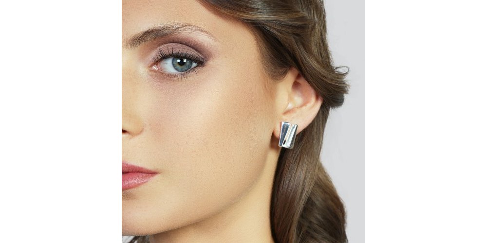 Unoaerre - Orecchini Mini Argentati - Bronzo - Argento