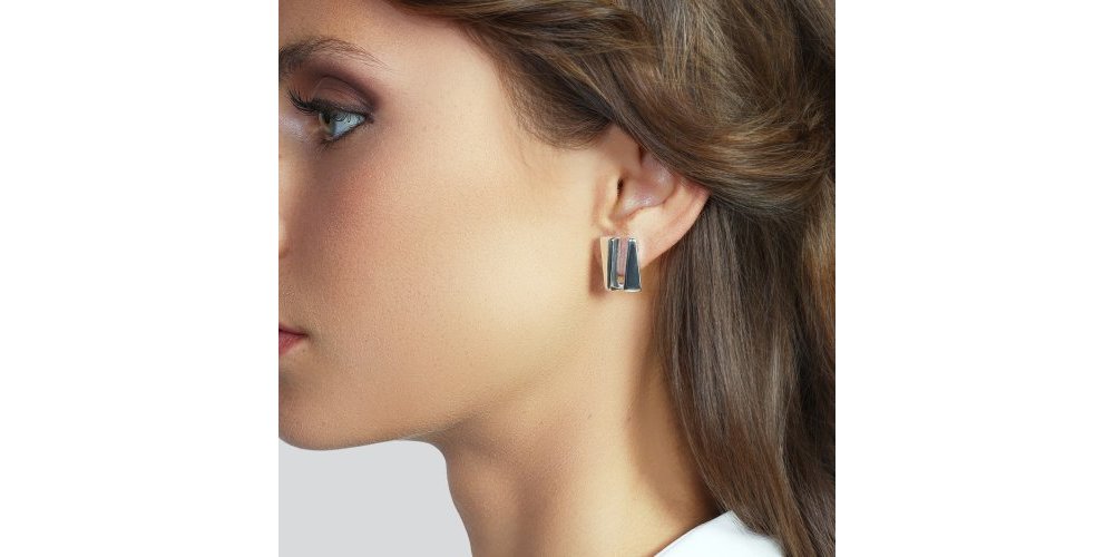 Unoaerre - Orecchini Mini Argentati - Bronzo - Argento