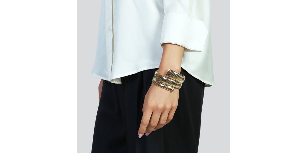 Unoaerre - Bracciale Maxi Tubogas - Bronzo - Dorato