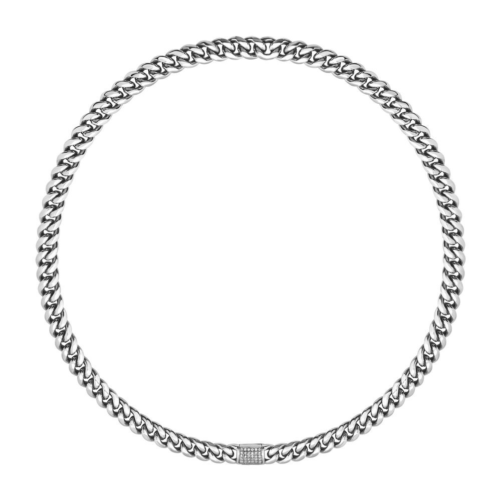 Breil Jewels - Collana Steel & Spark - Acciaio - Zirconia