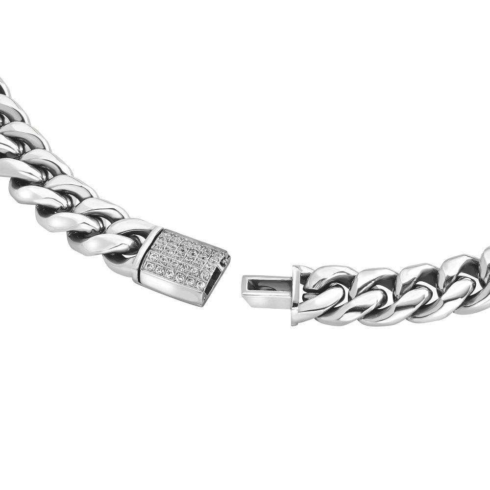 Breil Jewels - Collana Steel & Spark - Acciaio - Zirconia
