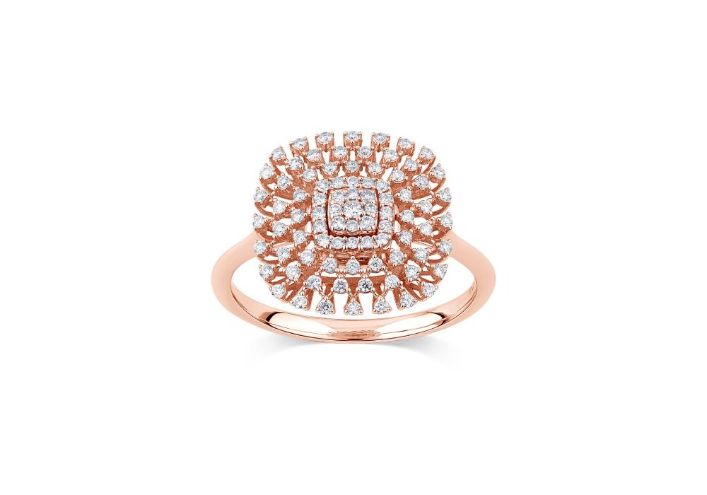 Salvini - Anello Bagliori - Oro Rosa - Diamante