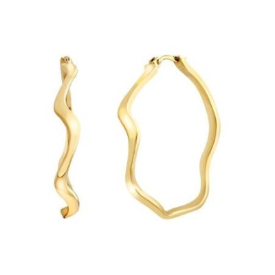 Breil Jewels - Orecchini Zig Zag - Acciaio - Oro