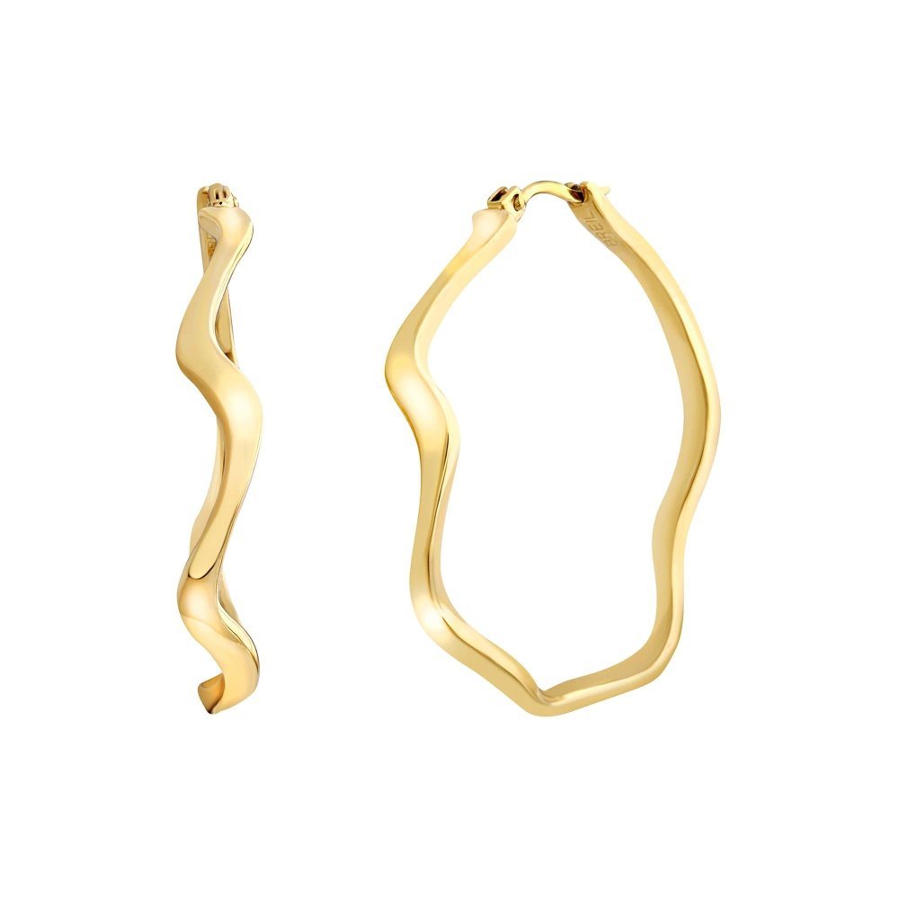 Breil Jewels - Orecchini Zig Zag - Acciaio - Oro