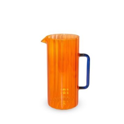 Wd Lifestyle - Caraffa In Vetro - Arancione