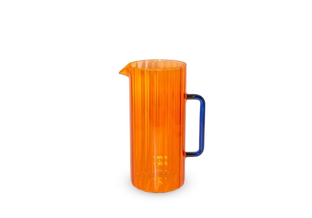 Wd Lifestyle - Caraffa In Vetro - Arancione