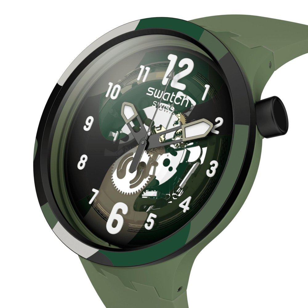 Swatch - Look Right Thru Green Pay - Verde - Silicone