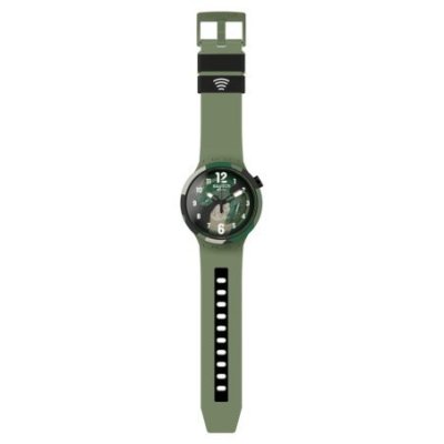 Swatch - Look Right Thru Green Pay - Verde - Silicone