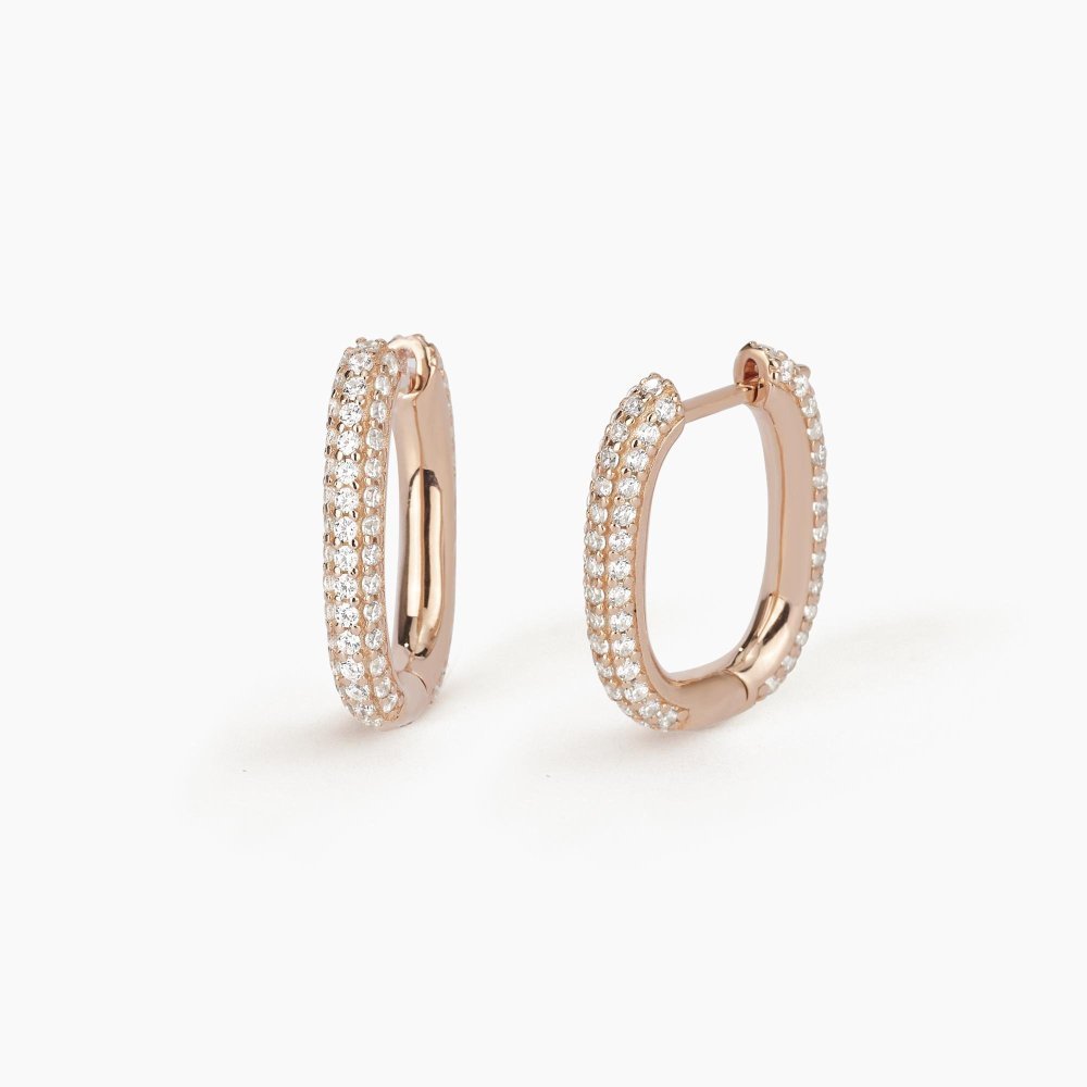 Mabina - Orecchini Couture - Argento - Zirconi