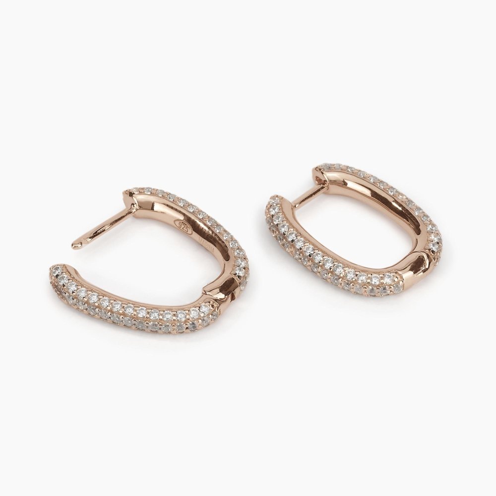 Mabina - Orecchini Couture - Argento - Zirconi