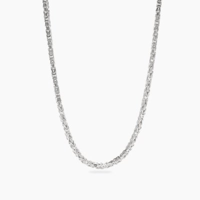 Mabina - Collana Bizantina - Argento 925 - 50 Cm