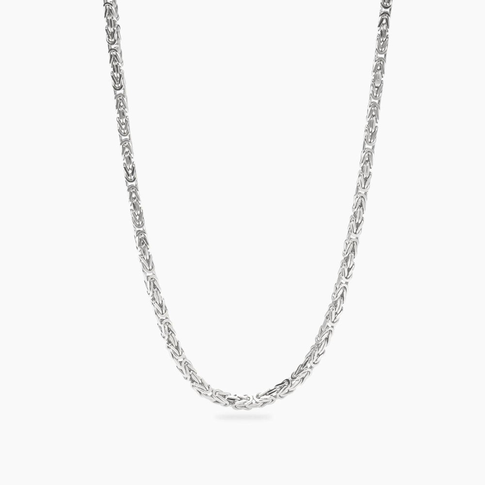 Mabina - Collana Bizantina - Argento 925 - 50 Cm